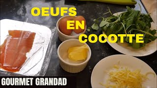 Oeufs en cocotte [upl. by Ahsenaj]