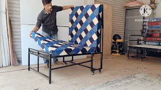 Rollaway foldable bed 3x611000 with mattress Hyderabad and Telangana 7893222939 [upl. by Ruskin54]