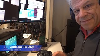 ARRL DX CW 2022 Demo [upl. by Olenolin]