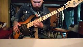 Ramble On Led Zeppelin Bass Cover [upl. by Georgeanne]