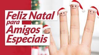 Feliz Natal para amigos especiais Mensagem de Natal para Amigos [upl. by Wes895]