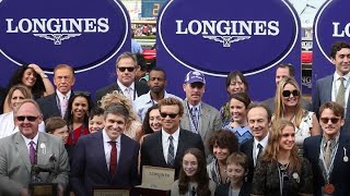 THE 2021 LONGINES AND IFHA INTERNATIONAL AWARD OF MERIT THE NIARCHOS FAMILY [upl. by Berliner]