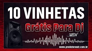 VINHETA 2024  PACK 10 VINHETAS GRÁTIS PARA DJ 1 [upl. by Yalhsa]