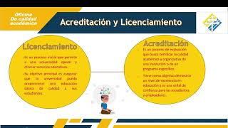 Video 9 Licenciamiento y Acreditación [upl. by Llekcm824]