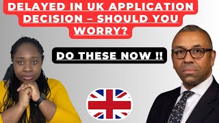 UPDATE  DELAYED IN UK 🇬🇧 VISA OR NATURALISATION APPLICATION DECISION – SHOULD YOU WORRY [upl. by Natalina]