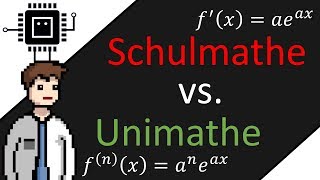 Schulmathematik vs Uni Mathematik  Informatikstudium [upl. by Ulrika]