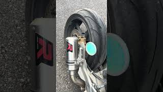 Honda hornet 600 Exhaust  Dominator GP exhaust amp decat hornet hornet600 exhaust [upl. by Annibo]