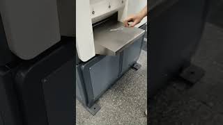 Aluminum plate leveling machine lasercutting punching cnc grinding perforated [upl. by Cece]