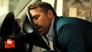 The Hitmans Wifes Bodyguard 2021  DruggedUp Driver Scene  Movieclips [upl. by Drofkcor900]