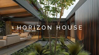 Exquisite contemporary house designed by architect around a courtyard House Tour [upl. by Eade899]