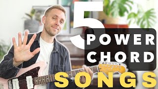 5 MUST KNOW Power Chord Songs [upl. by Limhaj]