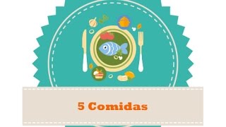 5 Comidas ligeras y rápidas [upl. by Guy]