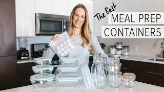 MEAL PREP CONTAINERS 4 awesome containers that arent plastic [upl. by Daphie]