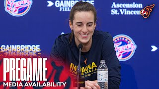 Indiana Fever Pregame Media Availability vs Dallas Wings  September 15 2024 [upl. by Sayers]