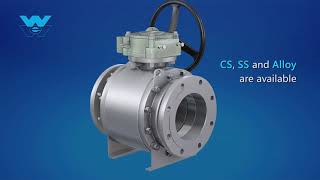 Williams Valve Trunnion Mounted Ball Valve [upl. by Nageam]