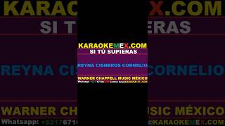 karaoke cornelio reyna y la mafia  si tu supieras karaokemex [upl. by Moscow]