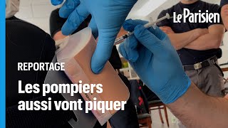 Vaccinodromes  les pompiers de Paris formés « à piquer » [upl. by Anaud]