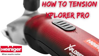 How to Tension Xplorer Pro Clippers [upl. by Erdna]