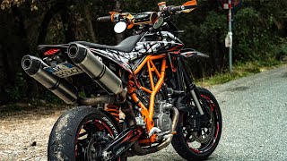 KTM SMR 1000cc Custom Supermoto Build [upl. by Hindu]