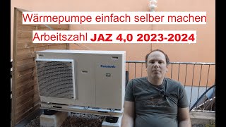 Wärmepumpe im Altbau einfach selber machen DIY Panasonic Jeisha Statistik nach 12 Monaten [upl. by Nations]