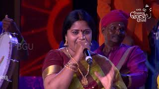 TANDHANA TA NA NA Kannada Folk Song  Shubha Raghavendra 57th Bengaluru Ganesh Utsava 2019 [upl. by Marienthal]