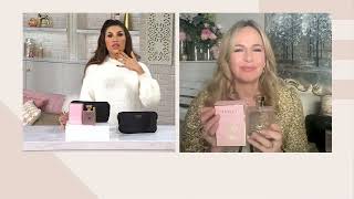 TOVA HALO 34oz Eau de Parfum w Pen Spray ampamp Travel Bag on QVC [upl. by Naples]