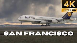 ULTRA REALISM MSFS FBW A380 Landing SFO MultiView [upl. by Eriha]