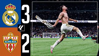 Real Madrid 32 Almería  HIGHLIGHTS  LaLiga 202324 [upl. by Tatia]