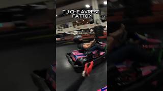 Chi ha ragione karting gokart racing kart sorpasso doppiato blu scontro adrenalina [upl. by Yenolem]