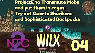 04 ProjectE to Transmute mobs and put them in Cages  NTC2 [upl. by Adnoek64]