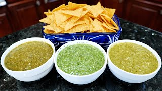 How to make The BEST Salsa Verde Recipe  Boiled Fresh or Roasted Salsa [upl. by Aleacin710]