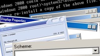 Destroying Windows 2000 using File Shredder [upl. by Deni]