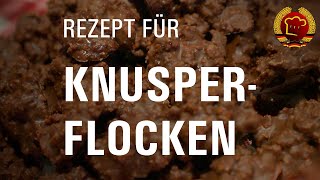 Sie schmelzen im Mund Leckere Knusperflocken einfach selber machen mit diesem tollen DDR Rezept [upl. by Quince]