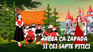 Alba ca zapada si cei sapte pitici  Poveste pentru copii  Basme in romana  Fratii Grimm 👧 [upl. by Imuyam245]