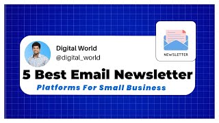 5 Best Email Newsletter Platforms For Small Business [upl. by Danit74]