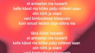 Smilers feat Genka  Armastan ma luuserit [upl. by Arte870]