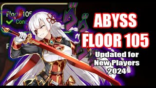 Abyss Floor 105 Beginners Guide Epic Seven [upl. by Truda]