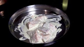 Indian Restaurant Special  Tips On Marinating Meats At Zaffran With Mini Ribeiro [upl. by Osnofla712]