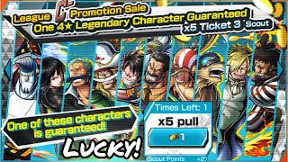 League C Promotion Ticket LUCKY SUMMON  One Piece Bounty Rush OPBR [upl. by Vasilis]