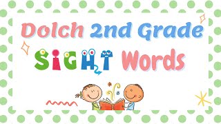 Second Grade Sight Words  Dolch Sight Words 2nd Grade  Teacher Joan [upl. by Akeemahs530]