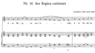 Anton Bruckner  Ave Regina caelorum WAB 8 [upl. by Tessie958]