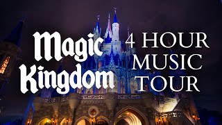 Disneys Magic Kingdom Music Tour  4 HOURS [upl. by Oneal]