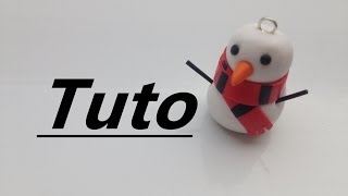 Tuto Fimo  Bonhomme de neige [upl. by Dunston22]