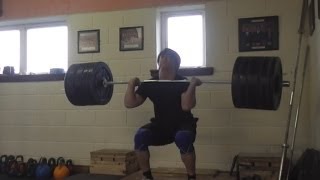 1625kg Snatch and 2025kg Clean 91kg [upl. by Warfore]