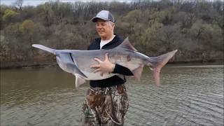 Fishing tips Oklahoma Paddlefish Tips [upl. by Lednyc]