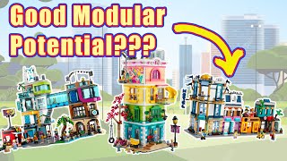 Can You Turn These Lego Sets into Modular Buildings [upl. by Anyr]