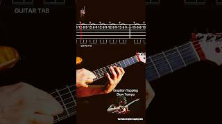 Unlock Van Halen’s Eruption Tapping – Super Slow wit Guitar Tabs vanhalen eruption guitartabs [upl. by Nyllij]