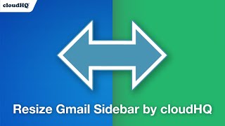 How to Expand Your Gmail Side Panel with Resize Gmail Sidebar to View Your Gmail Labels [upl. by Atena]