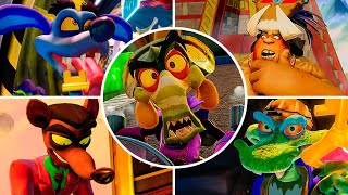 Crash Team Racing Nitro Fueled  All Bosses amp True Ending No Damage 4K 60FPS [upl. by Lasky]