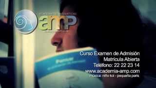 Academia de Matemática AMP Curso Para el Examen de Admisión [upl. by Yesrej]